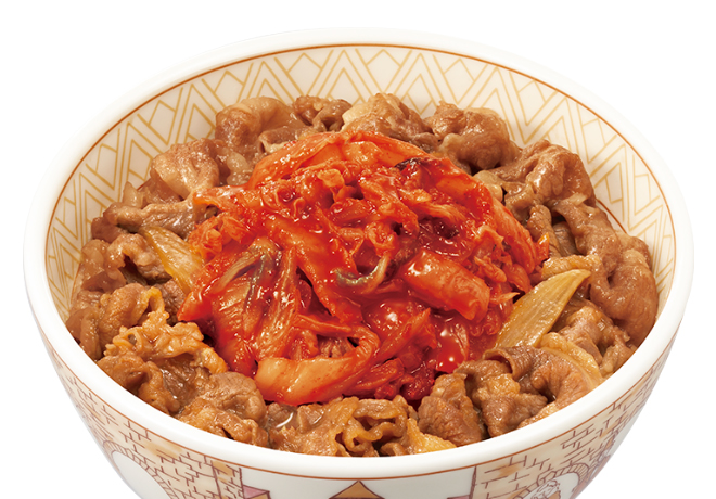image of Gyudon w/ Kimchi