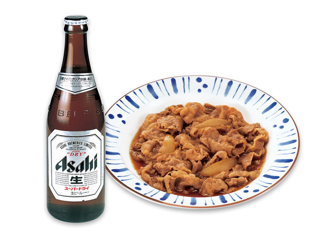 牛皿ビールセット