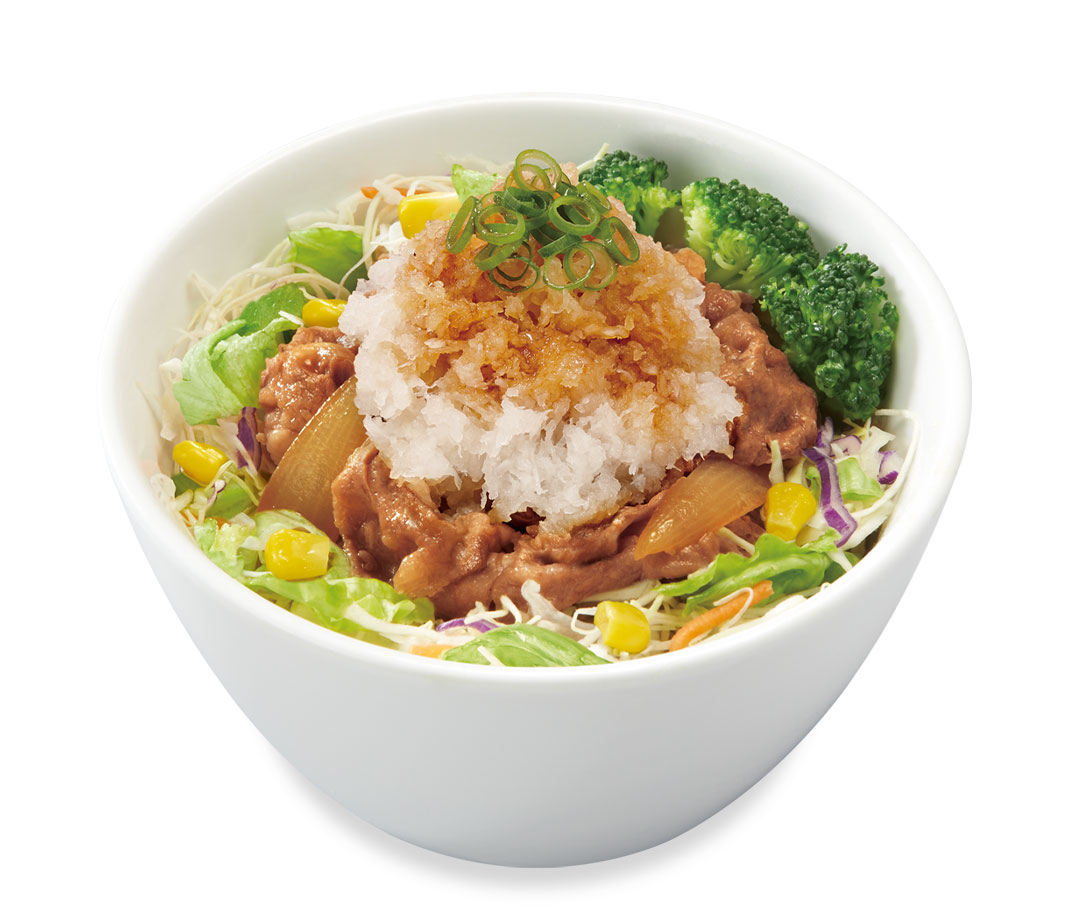 おろしポン酢牛丼ライト