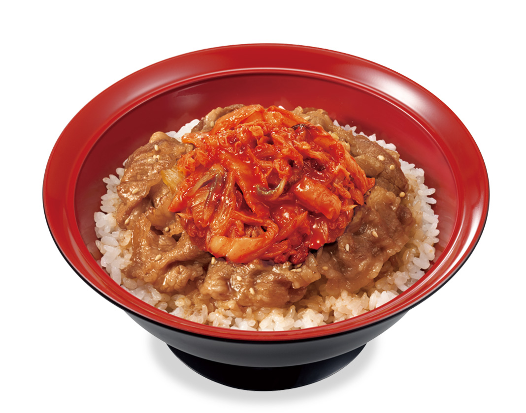 キムチ牛カルビ焼肉丼
