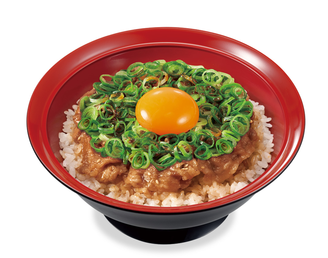 ねぎ玉牛カルビ焼肉丼