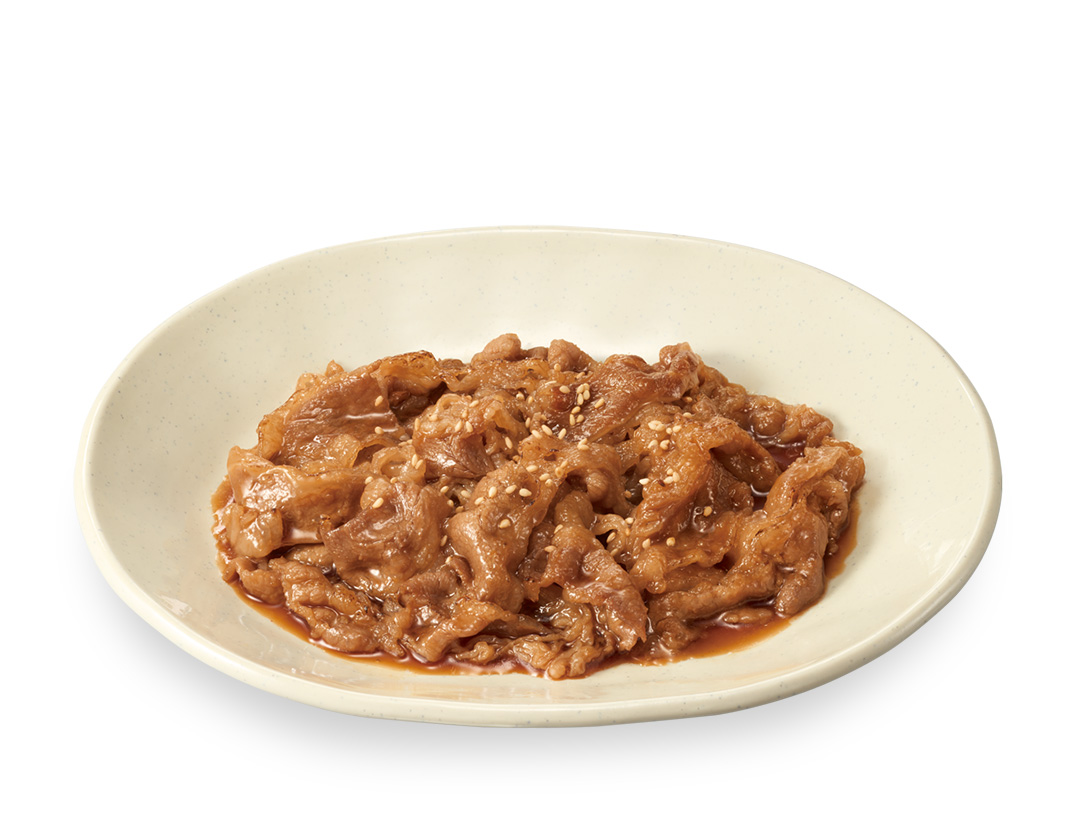 牛カルビ焼肉皿