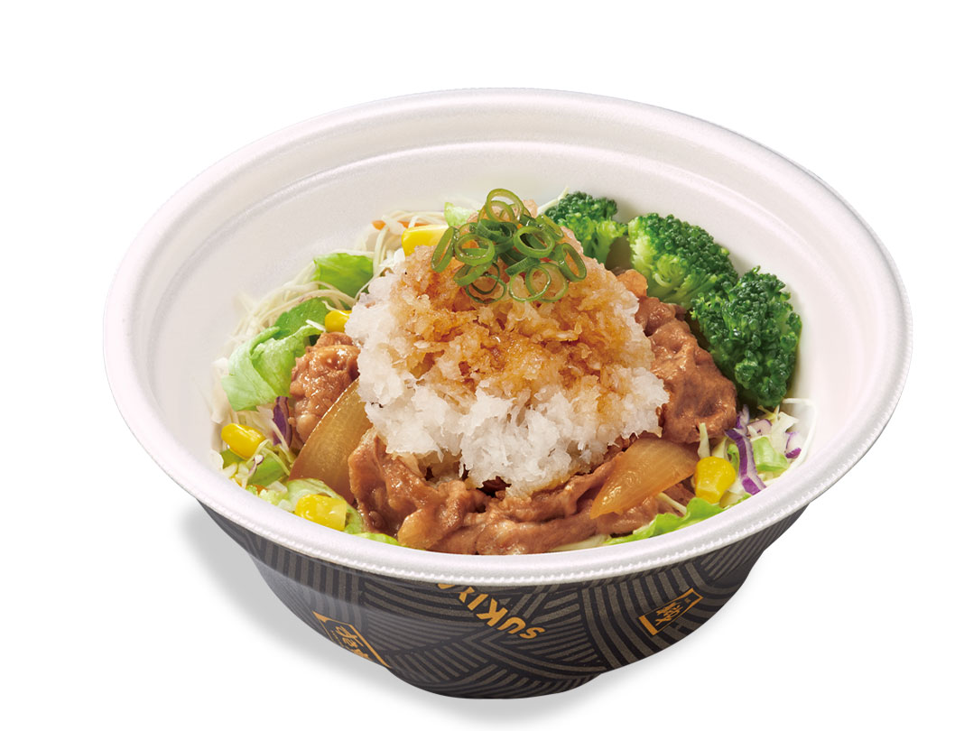 おろしポン酢牛丼ライト