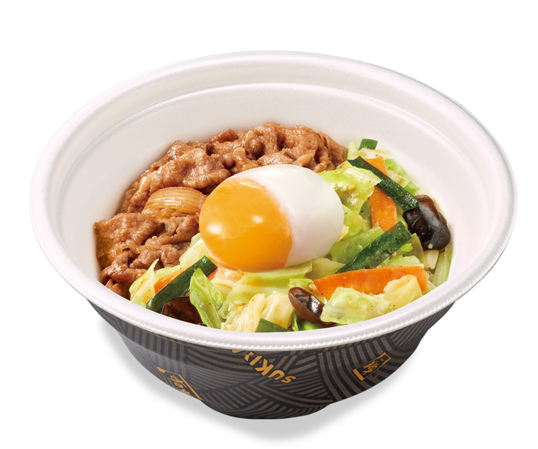 おんたまシャキうま塩野菜牛丼