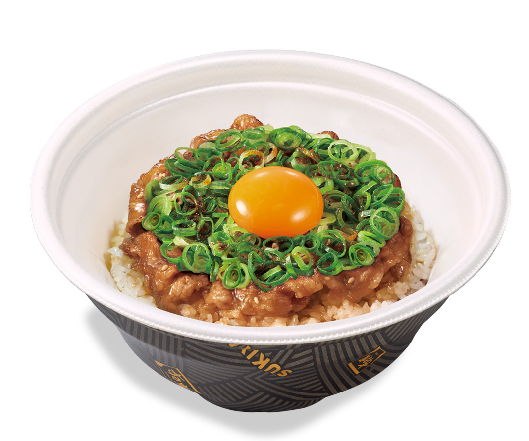 ねぎ玉牛カルビ焼肉丼